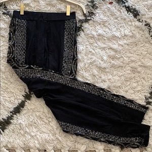 H&M sparkle detail leggings. Size 6 (runs small)